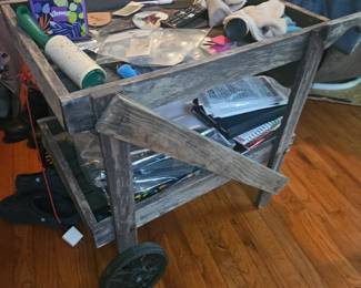 Garden cart or side table