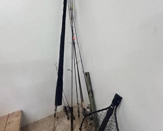 In garage...not many