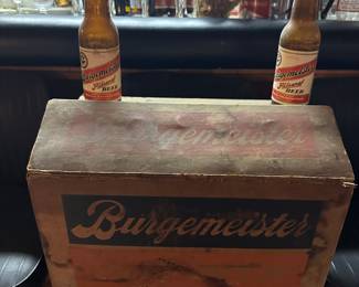 Burgemeister Beer Bottles & Case