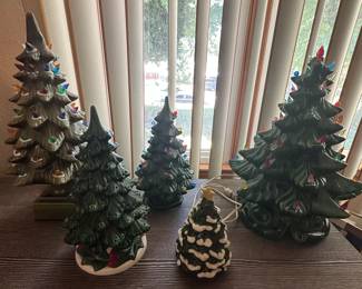 Ceramic Christmas Trees