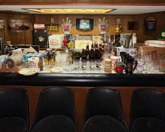 Barware; Beer Mugs; Beer Metal Buckets; Stemware; Playboy Puzzles; Bar Signs; Beer Bottles; Beer Cans