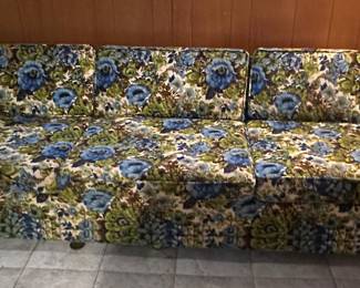MCM Floral Couch