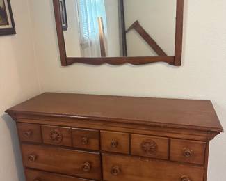Dresser; Mirror