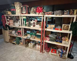 Vintage Christmas; Lights; Ornaments; Decor