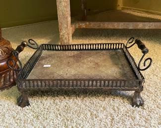 Footed Tray