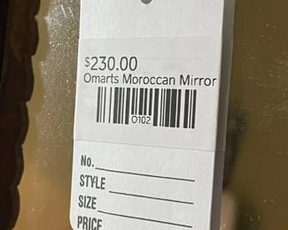 Omarts Moroccan Mirror