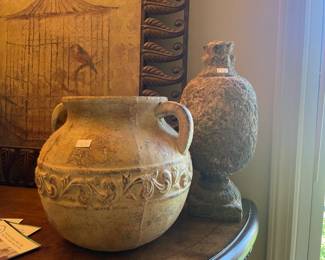 Clay Pottery, Stone Vase
