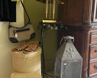 Bouillotte Lamp, Oversized Lanterns,  Purses, Shoes