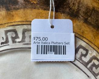 Arte Italica Platters Set
