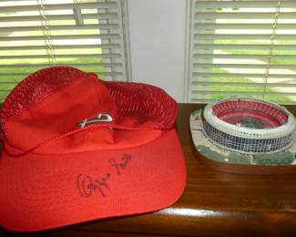 Signed Ozzie Cap, etc