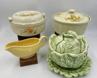 Vintage Kitchen Ceramics - Holland Mold - Hall	