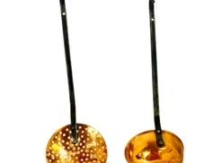  2 PCS COPPER COOKWARE 