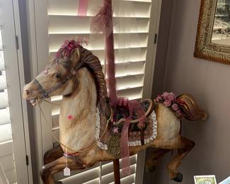 carousel horse- decoration