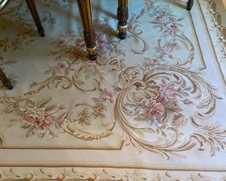 Aubusson rug