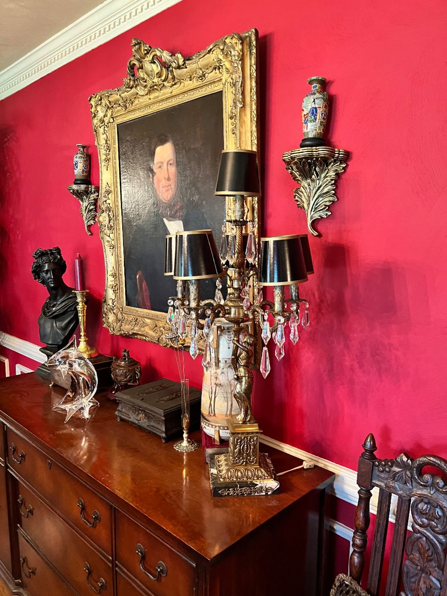 Magnificent five arm French candle Opera