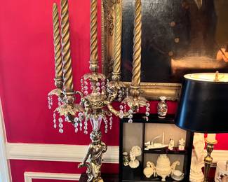 Five arm French candle, Opera