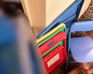 Children’s card table and chair set