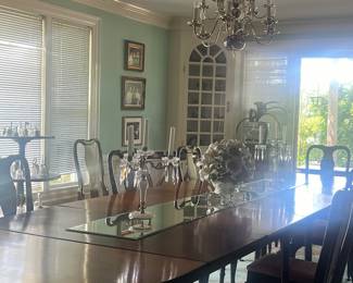 Dinning Room Table Will Travel with Owner. Not for sale. But worth the view.