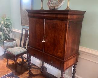 Jacobean Style cabinet