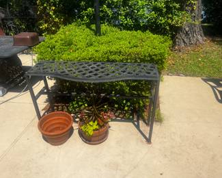 Lovely garden tables and supplies