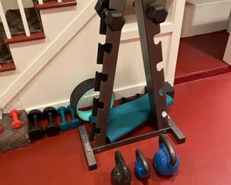 We have additional Free Weight Dumbbells not pictured