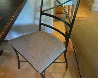 Set of 4 Steel French Chairs
