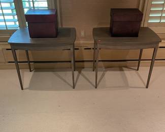 Pair of Antique Painted Tables