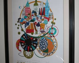 Signed Memphis in May Poster