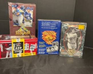 Last Lot Of Four Complete Sets Of Baseball Cards