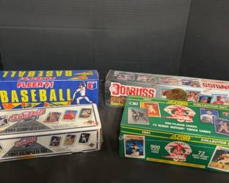 1991 Baseball Cards Complete Sets