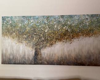 Beautiful Art Piece, Decorative Vases And Broyhill Candle