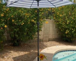 Striped Shade And Decor