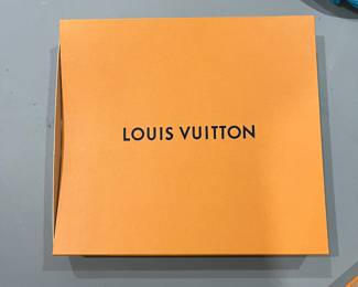 Lots of designer paper bags and boxes. 