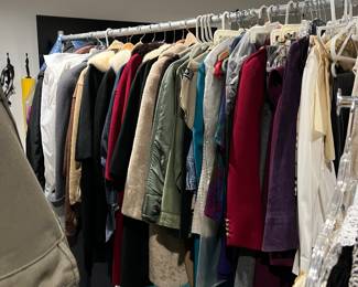 New and vintage designer clothes. 