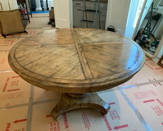 Guy Chadddock dining table with extra leaves