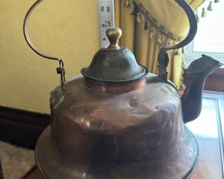 Vintage Copper Teapot 