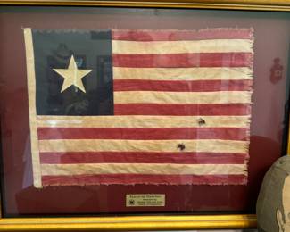 Historic Texas flag