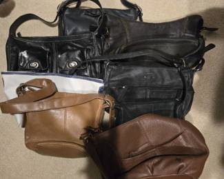 Lot of Purses Black and Brown
