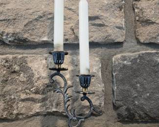 Metal Candlestick Holder