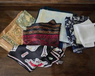 Assortment of Scarfs and Handkerchiefs