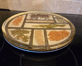 Lucite Lazy Susan 12.5in