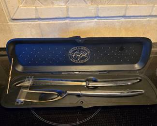 Chas. D. Briddell Carving Set