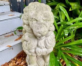 Concrete Lions $200 Pair