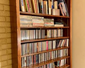 Tons of CD’s Bookshelf $80