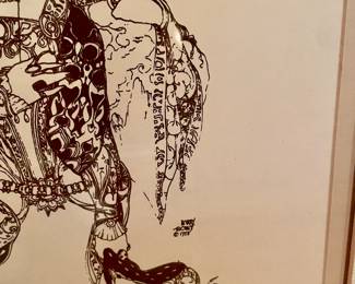 Original BARRY THOMAS San Francisco No. Beach Artist