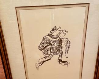 Original BARRY THOMAS San Francisco No. Beach Artist