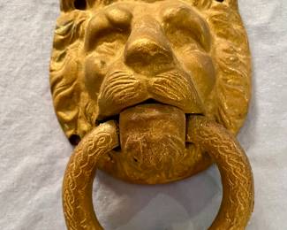 Lion Knocker $45