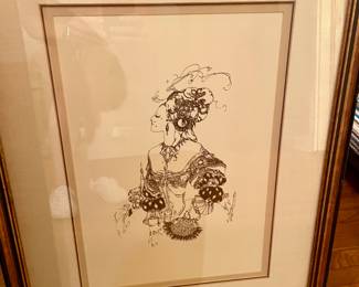 Original BARRY THOMAS San Francisco No. Beach Artist