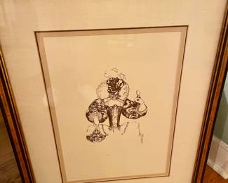 Original BARRY THOMAS San Francisco No. Beach Artist