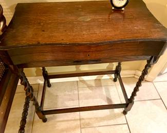 Unique Barley Twist Silverware Storage $80